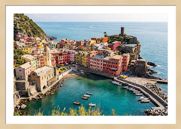 Vernazza Harbor Serenity