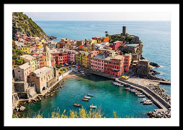 Vernazza Harbor Serenity