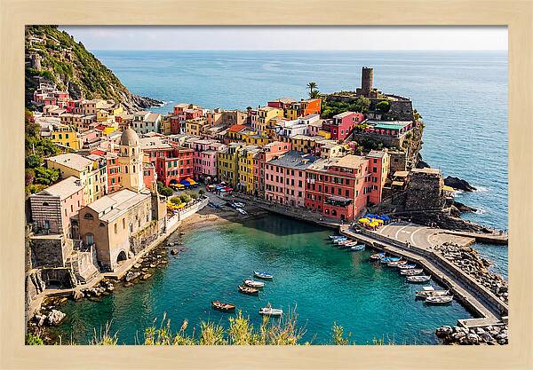 Vernazza Harbor Serenity