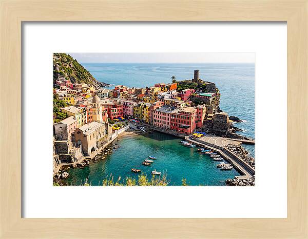 Vernazza Harbor Serenity