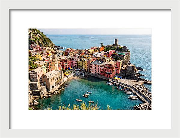 Vernazza Harbor Serenity