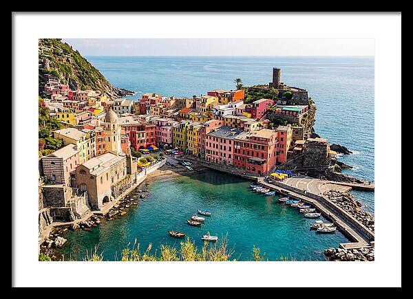 Vernazza Harbor Serenity