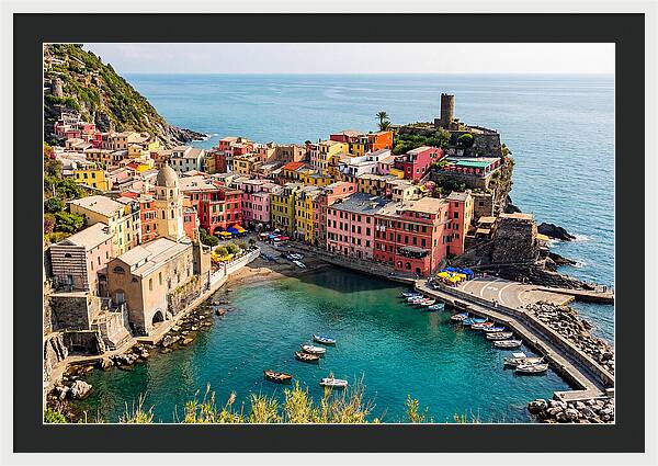 Vernazza Harbor Serenity