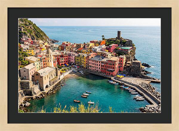 Vernazza Harbor Serenity