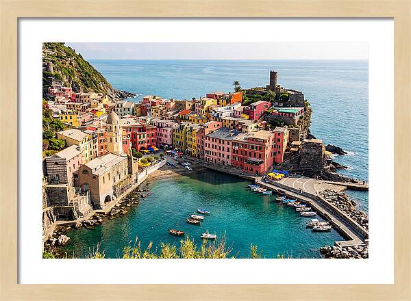 Vernazza Harbor Serenity