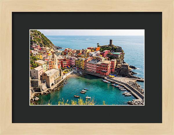 Vernazza Harbor Serenity
