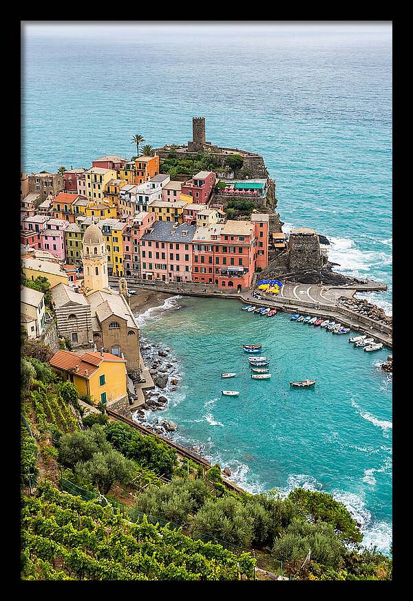 Vernazza Overlooking The Sea