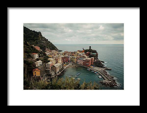 Vernazza Overlooking The Sea
