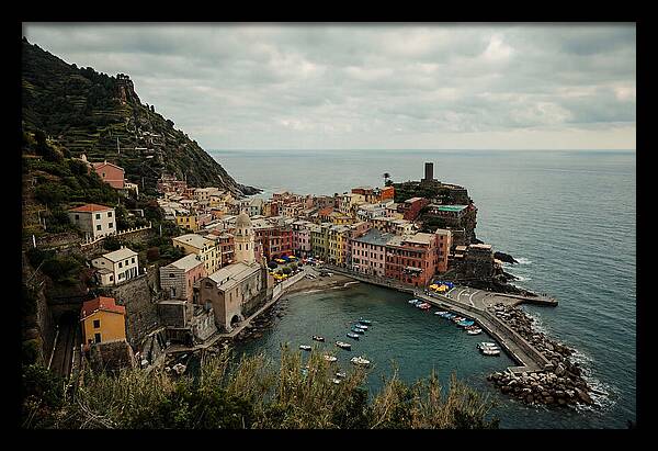 Vernazza Overlooking The Sea