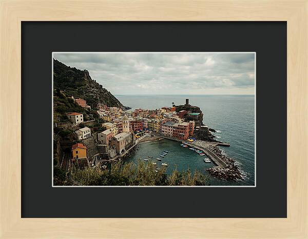 Vernazza Overlooking The Sea