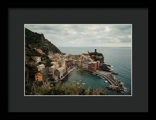Vernazza Overlooking The Sea