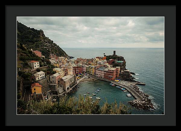 Vernazza Overlooking The Sea