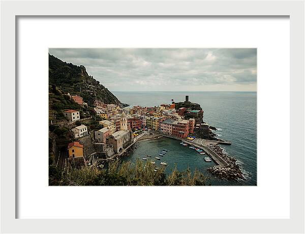 Vernazza Overlooking The Sea