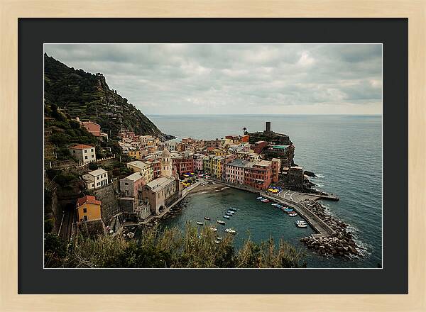 Vernazza Overlooking The Sea