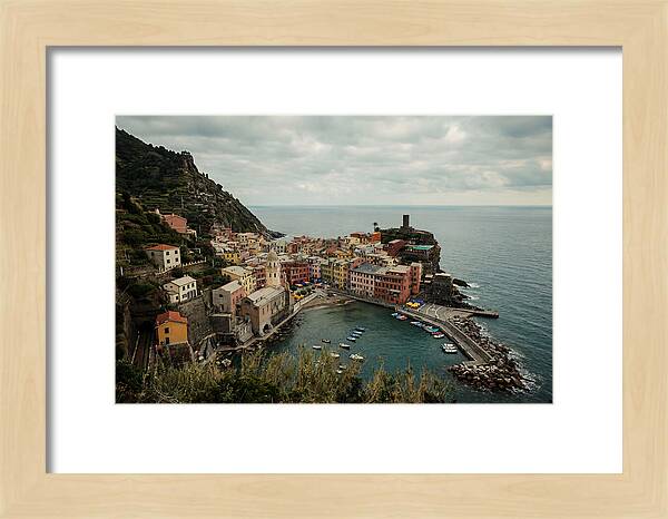 Vernazza Overlooking The Sea