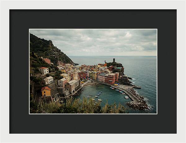 Vernazza Overlooking The Sea