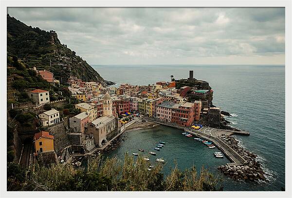 Vernazza Overlooking The Sea