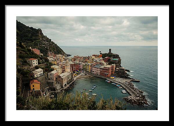Vernazza Overlooking The Sea