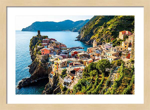 Vernazzas Tranquil Coastline