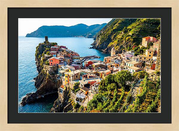 Vernazzas Tranquil Coastline