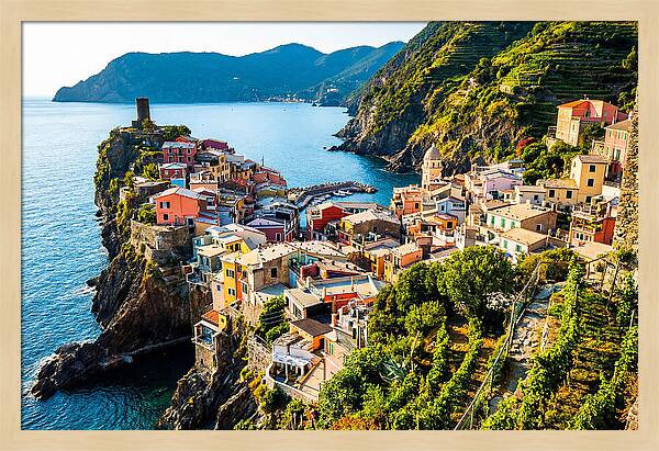 Vernazzas Tranquil Coastline