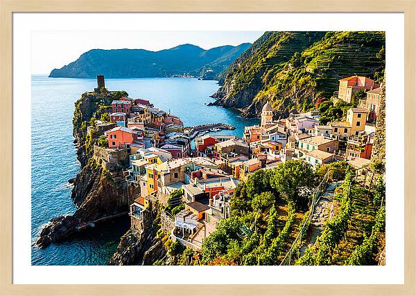 Vernazzas Tranquil Coastline