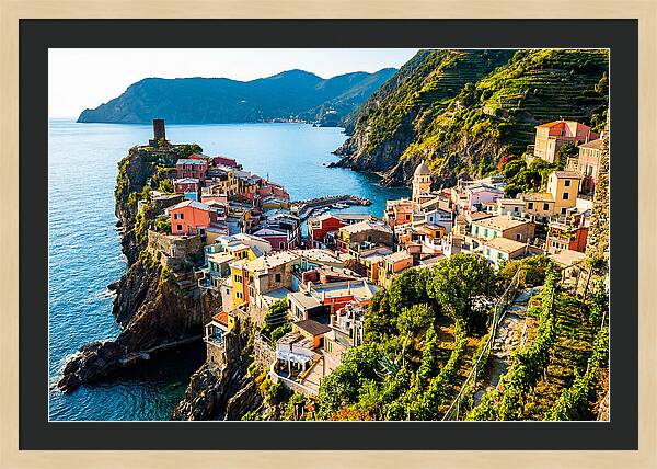Vernazzas Tranquil Coastline