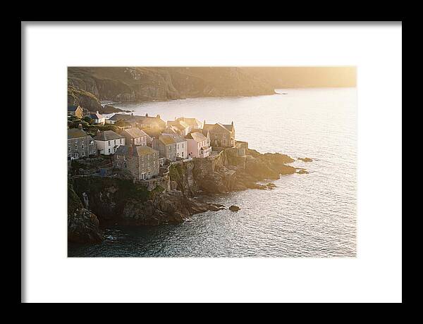 Vernazzo Coastal Vista At Sunset