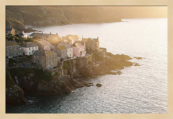 Vernazzo Coastal Vista At Sunset