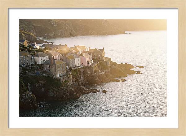 Vernazzo Coastal Vista At Sunset