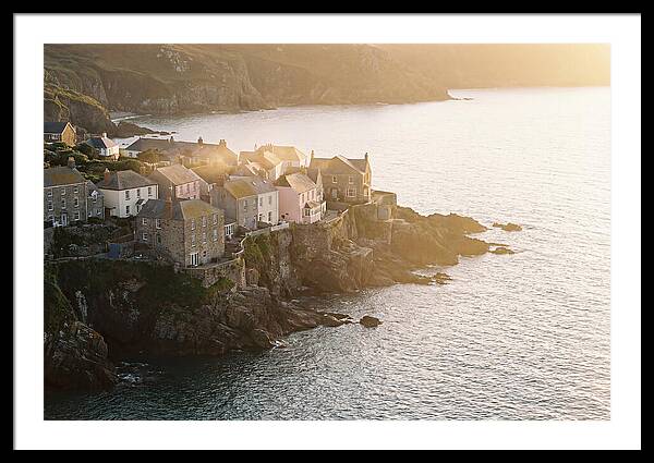 Vernazzo Coastal Vista At Sunset