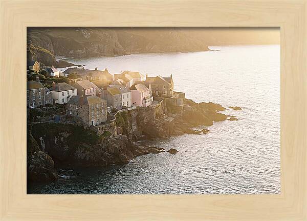 Vernazzo Coastal Vista At Sunset
