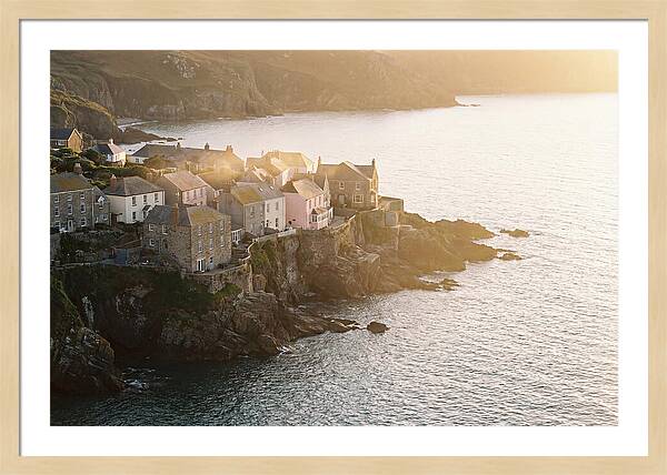 Vernazzo Coastal Vista At Sunset