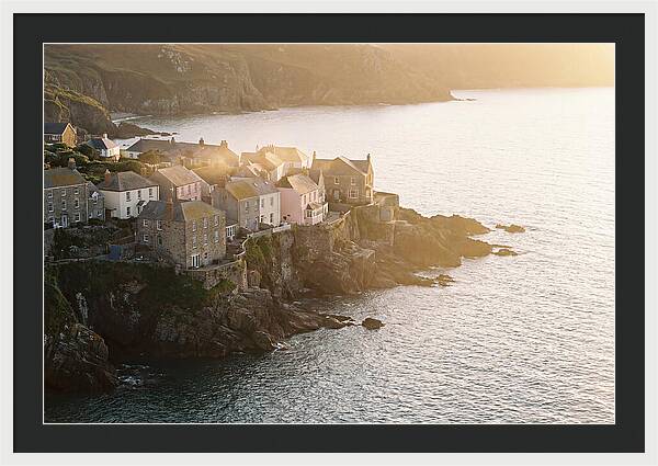 Vernazzo Coastal Vista At Sunset