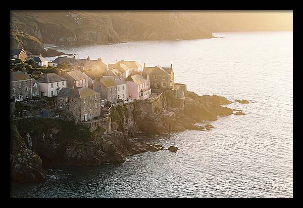 Vernazzo Coastal Vista At Sunset