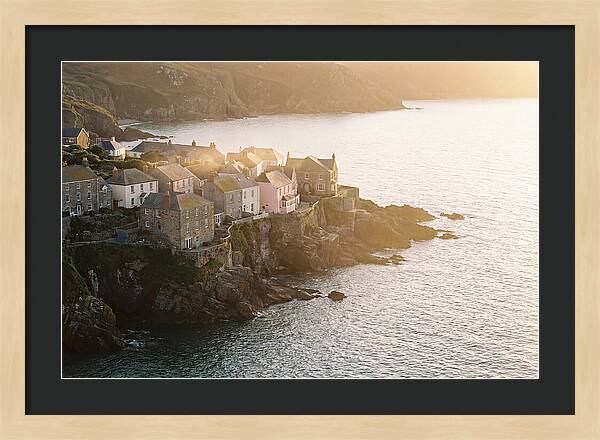 Vernazzo Coastal Vista At Sunset