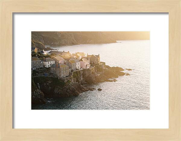 Vernazzo Coastal Vista At Sunset