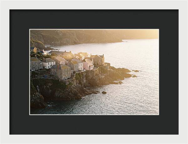 Vernazzo Coastal Vista At Sunset