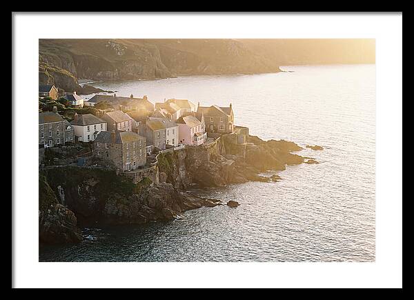 Vernazzo Coastal Vista At Sunset