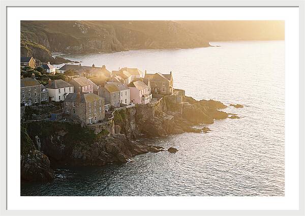 Vernazzo Coastal Vista At Sunset