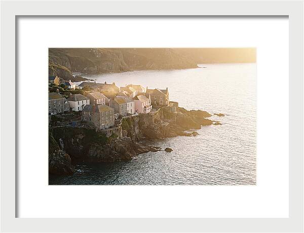 Vernazzo Coastal Vista At Sunset