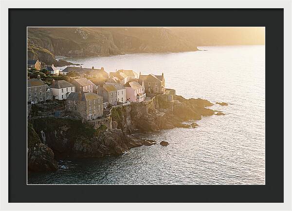 Vernazzo Coastal Vista At Sunset