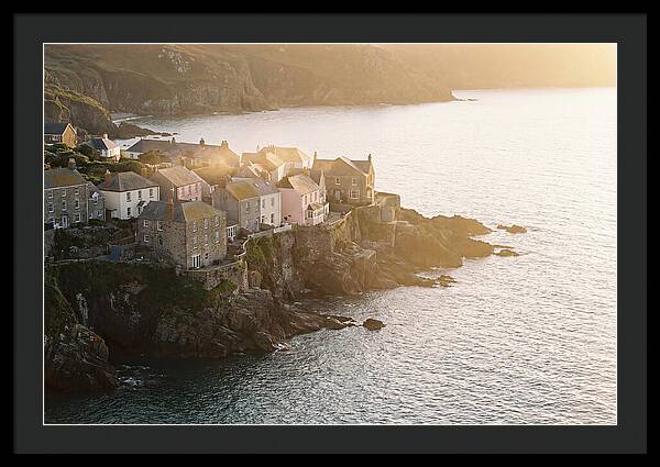 Vernazzo Coastal Vista At Sunset