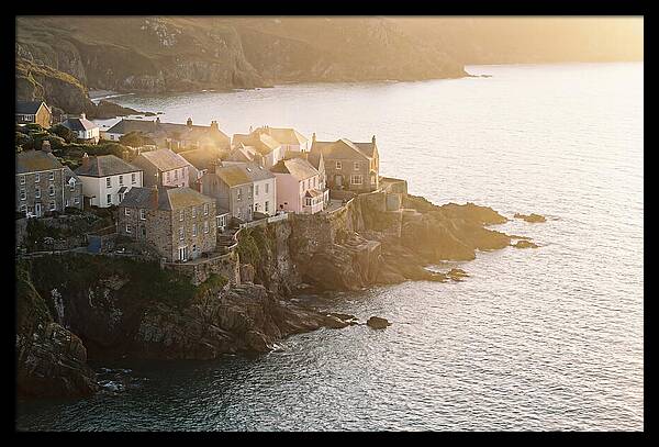 Vernazzo Coastal Vista At Sunset