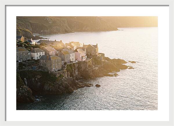 Vernazzo Coastal Vista At Sunset