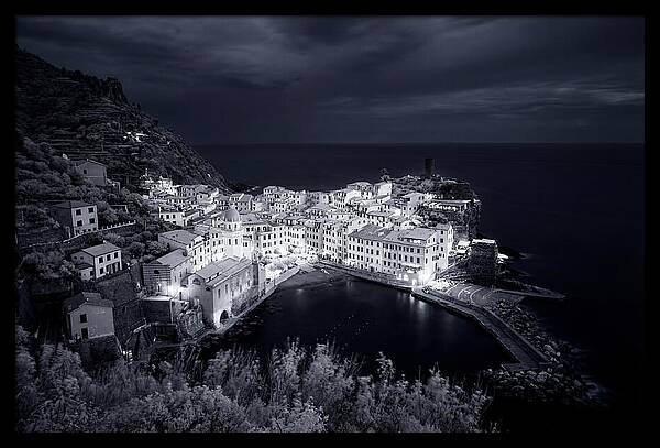 Vernazzo Under Moonlight