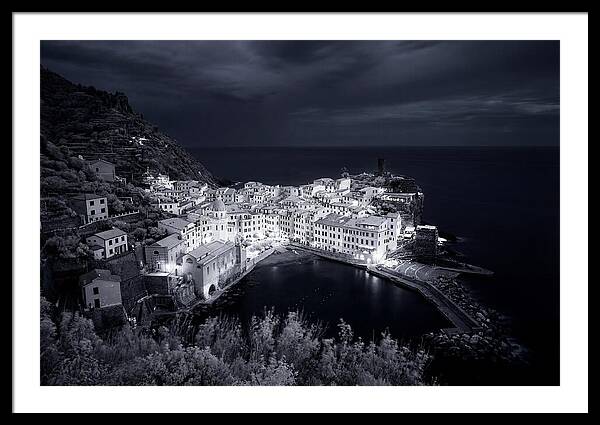 Vernazzo Under Moonlight