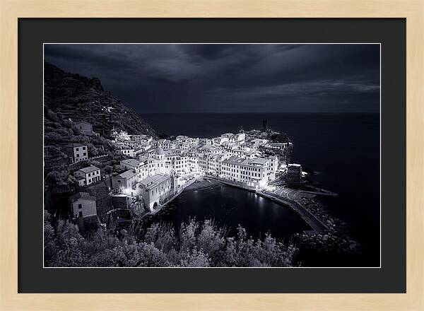 Vernazzo Under Moonlight