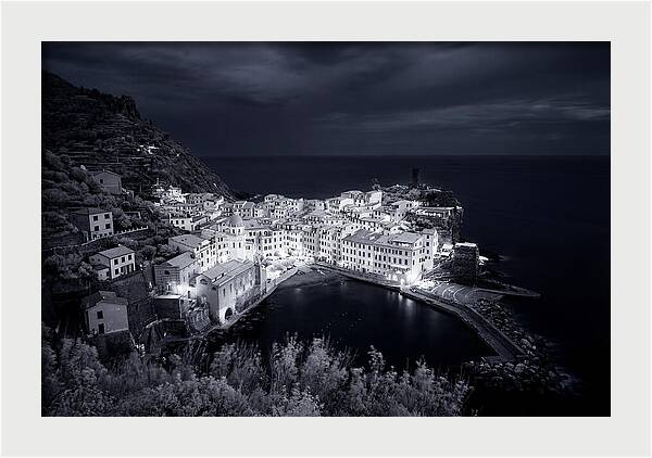 Vernazzo Under Moonlight