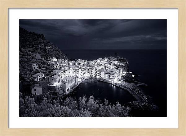 Vernazzo Under Moonlight